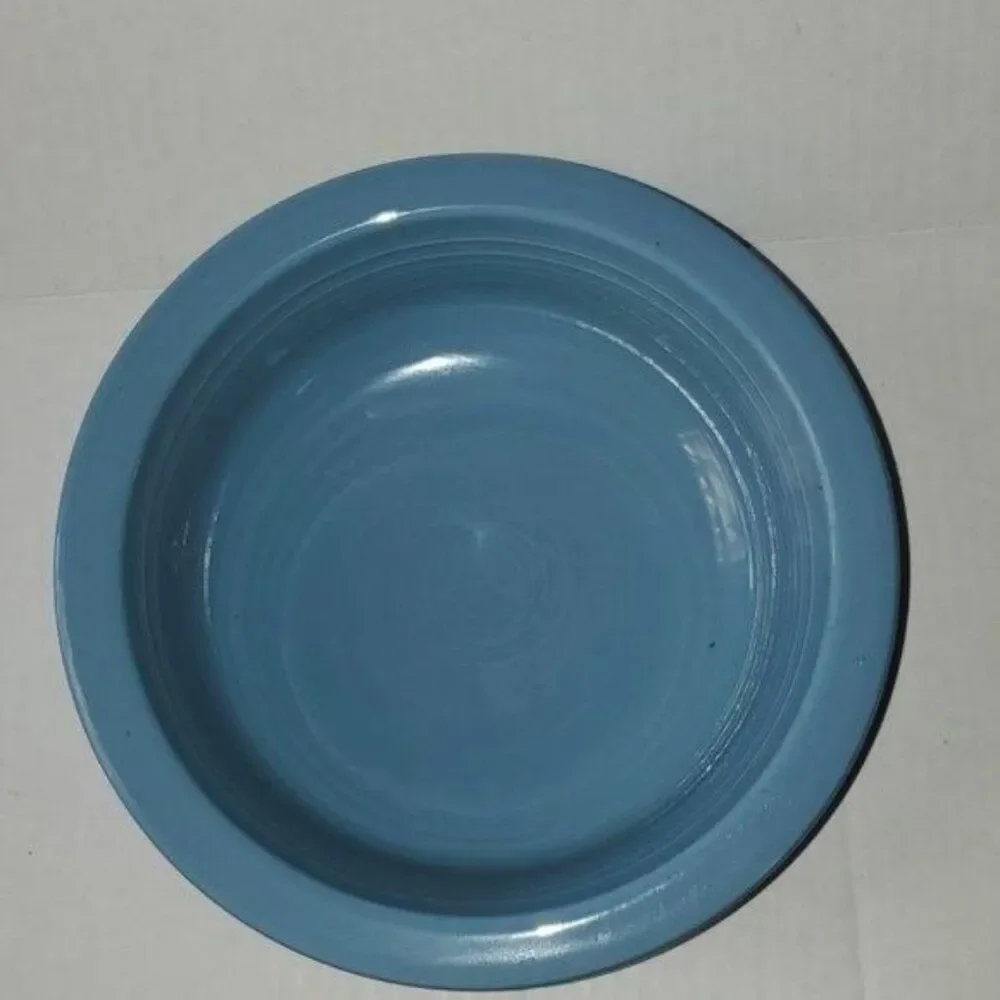 Fiestaware Fiesta Vintage Vegetable SERVING Bowl Dish Periwinkle Blue CERAMIC